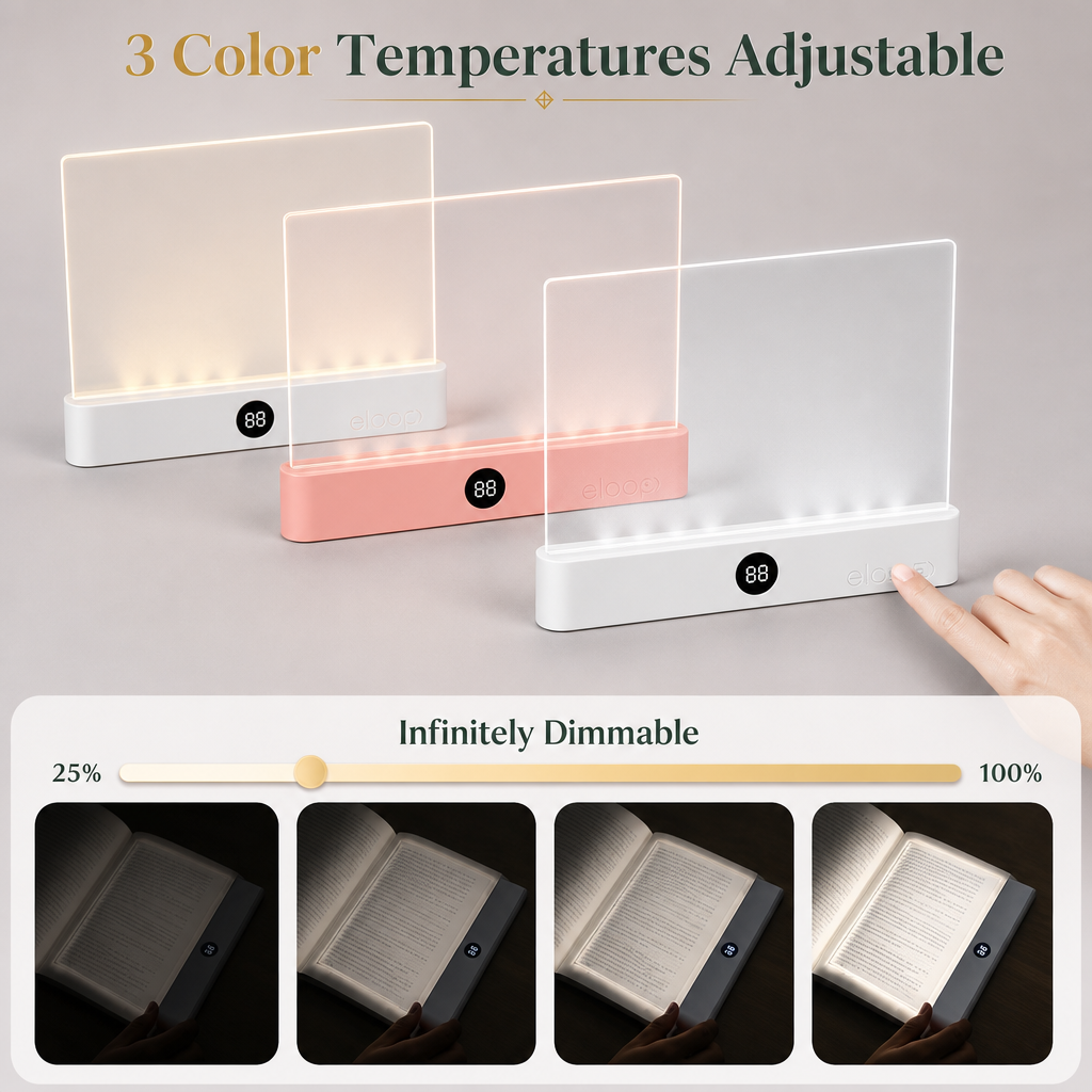 2-in-1 Book Light and Bookmark