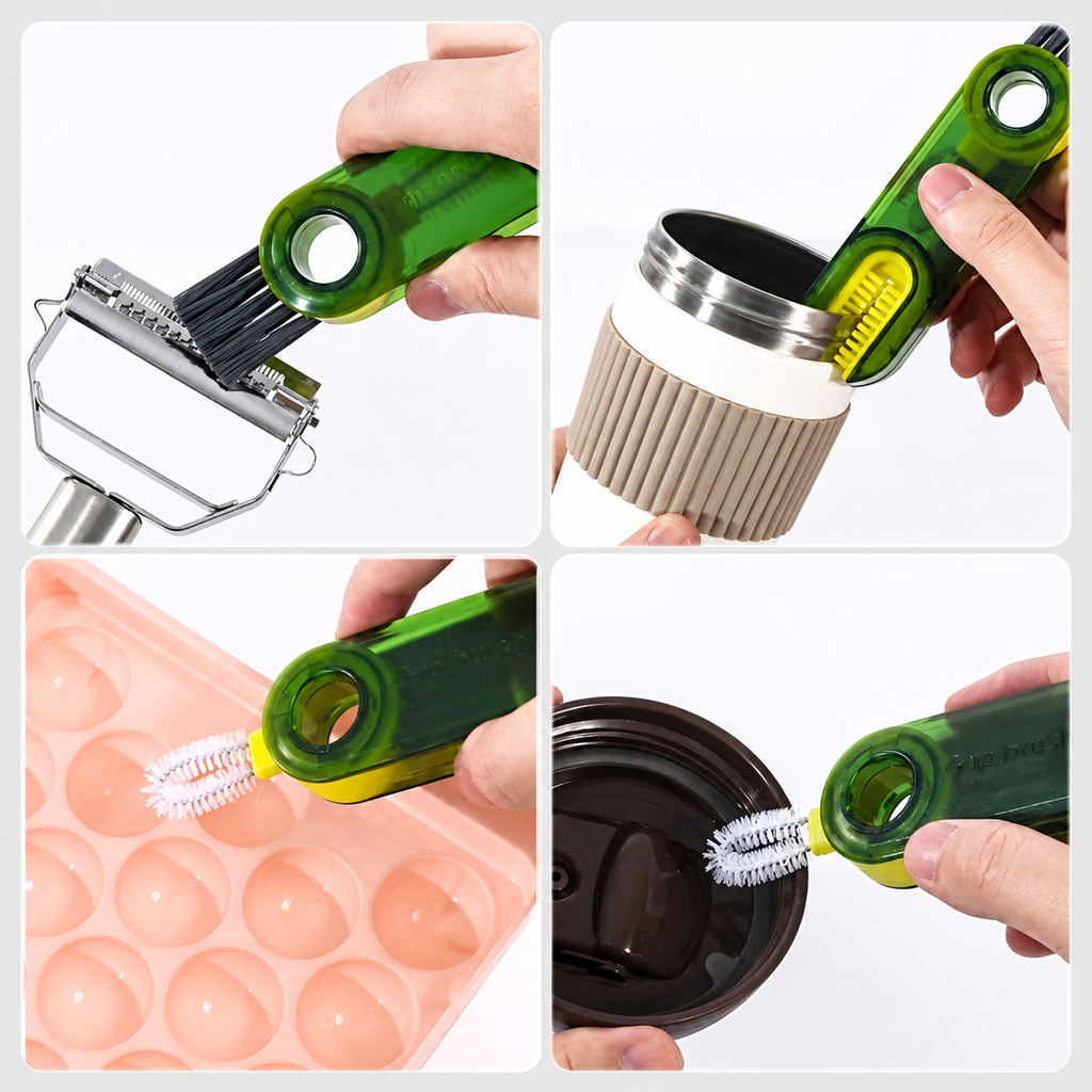 3-in-1 Bottle and Lid Cleaning Brush