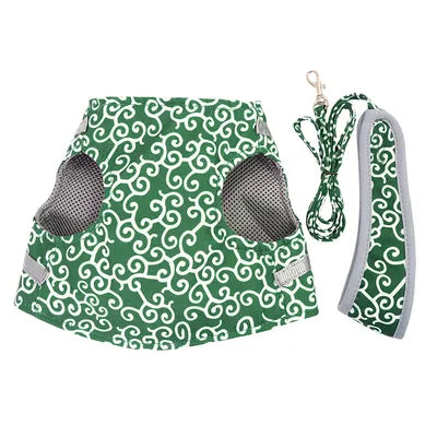 Adjustable Cat Harness and Leash Set