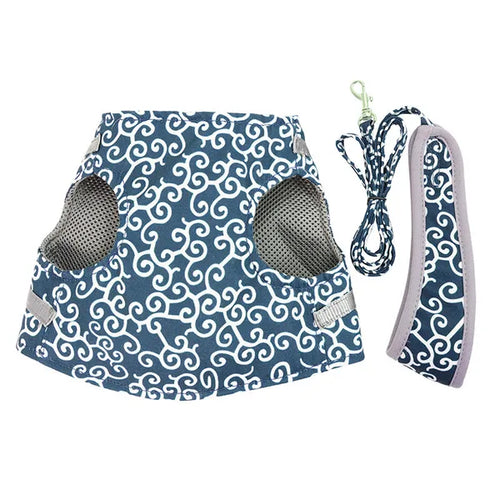 Adjustable Cat Harness and Leash Set