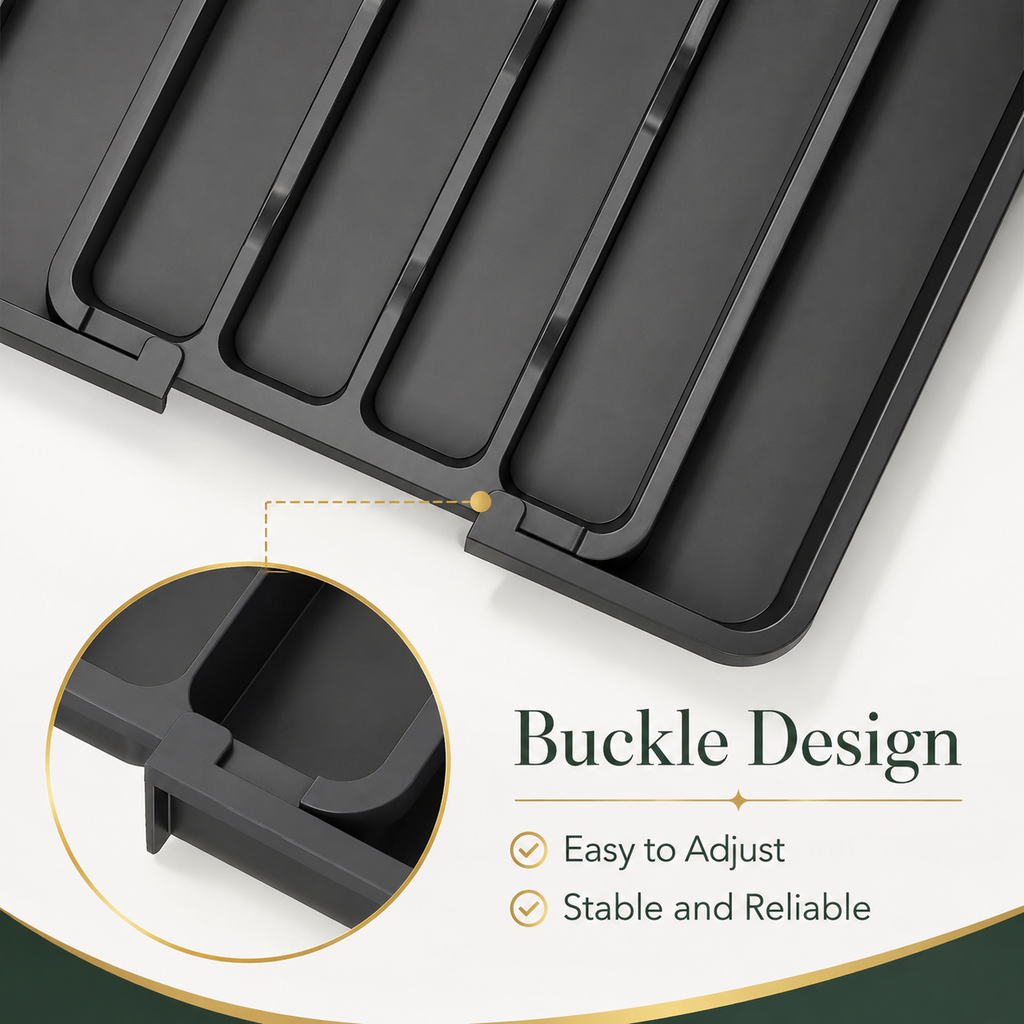 Adjustable Drawer Organizer Tray