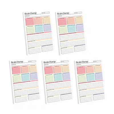 Brain Dump Planner Pad