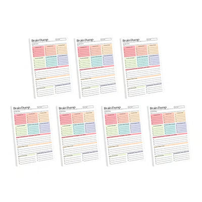 Brain Dump Planner Pad