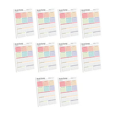 Brain Dump Planner Pad