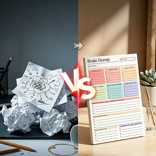 Brain Dump Planner Pad