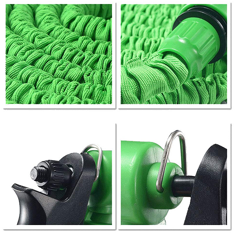Expandable Garden Hose with Spray Nozzle