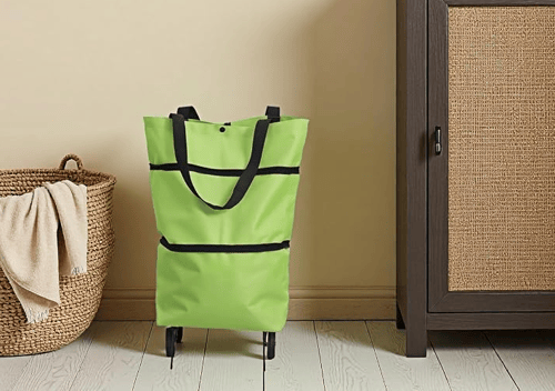 Foldable Rolling Shopping Bag