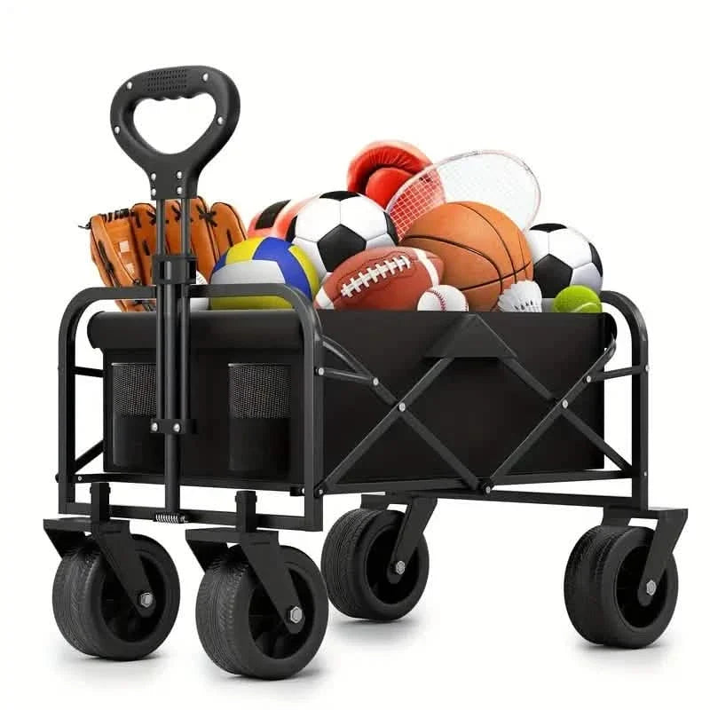 Folding Utility Wagon Cart