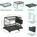 Kitchen Sink Storage Rack