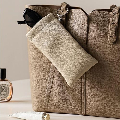 Multi-Purpose Leather Keychain Pouch