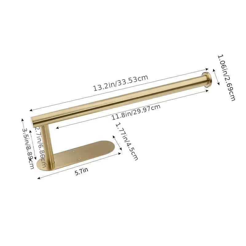 Wall-Mounted Toilet Paper Holder
